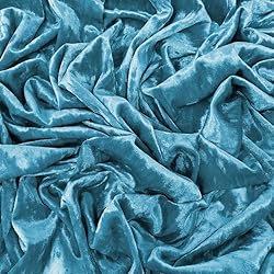 Ice Fabrics Stretch Crushed Velvet Fabric by The