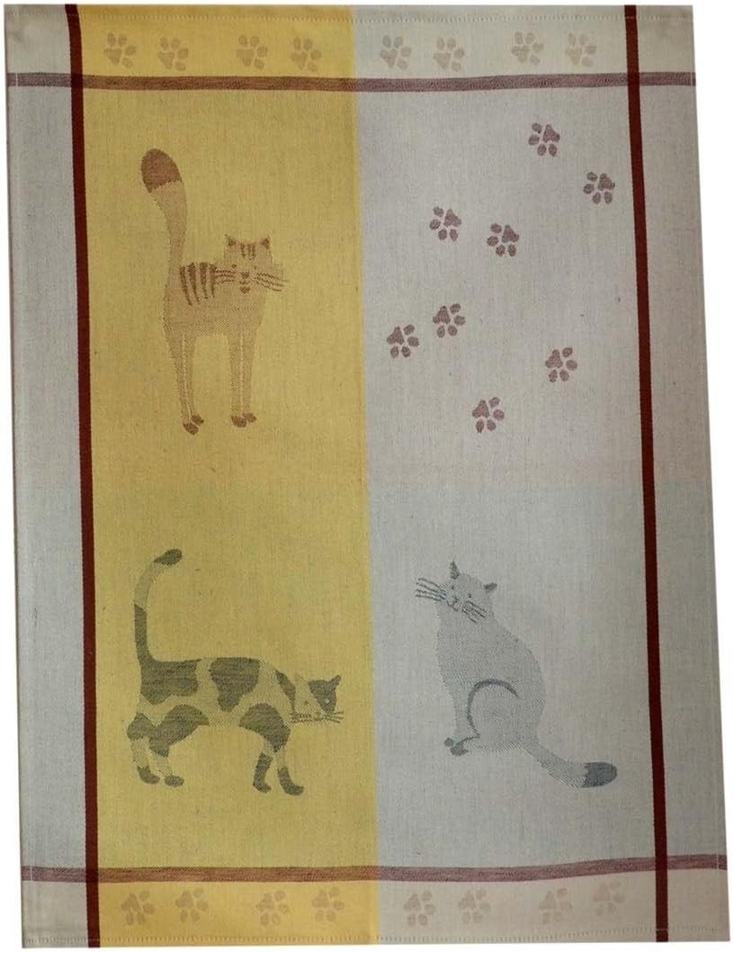 Mine Hand Towel Halbleinen, Cats, Cat