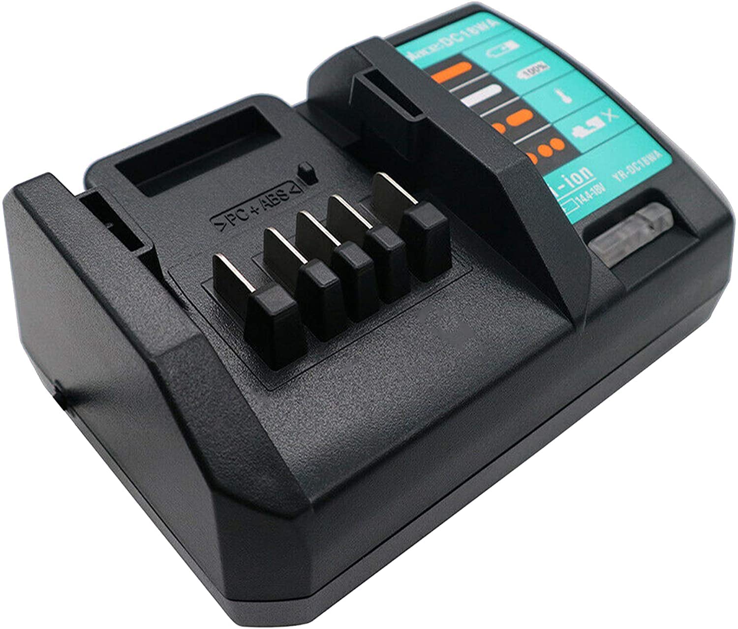 FengWings® Charger DC18WA (630823-8)14.4V-18V Replace for makita Charger DC18WA Compatible with makita battery BL1813G (198188-9) BL1815G BL1840G BL1820G 195608-4 BL1413G BL1440G