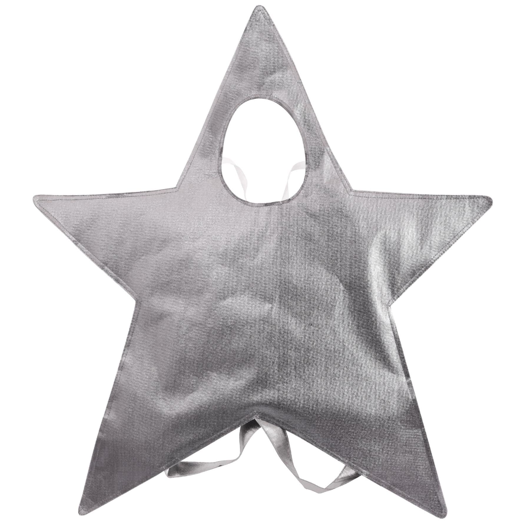 A2Z 4 Kids Xmas Nativity Star Costume Kids Christmas - Star Costume Silver One Size