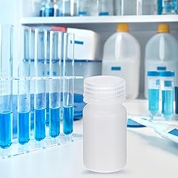 PATIKIL 12Pcs 60ml Reagent Bottles, PP Wide Mouth