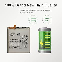 MAXSHARKS New Upgraded Battery for Galaxy