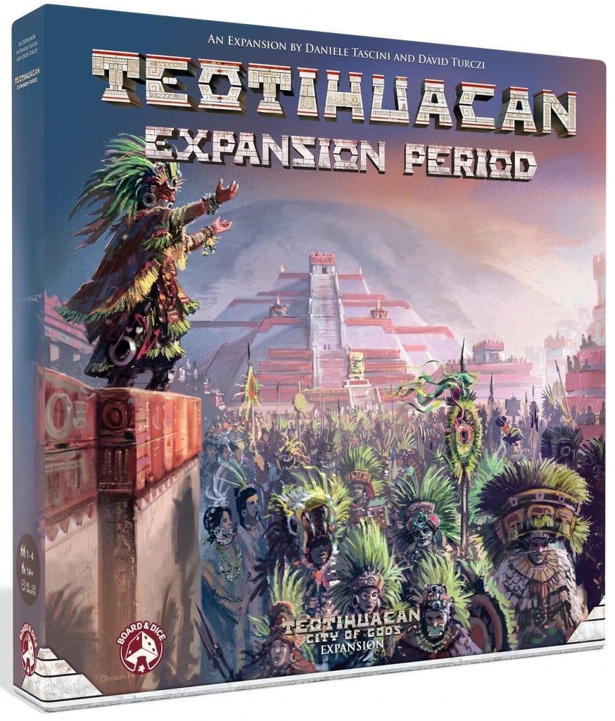 BUCANEIROS Teotihuacan: Expansion Period Expansion Board Game (6 Players, 12+)