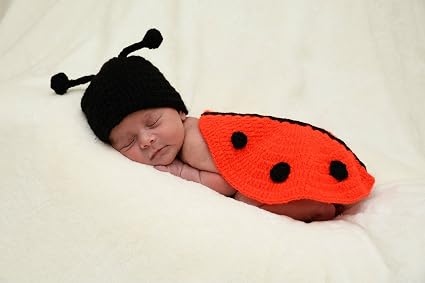 Combinaison De Photographie Pour Bebe Coccinelle Pour Nouveau Ne Amazon Fr Bebes Puericulture