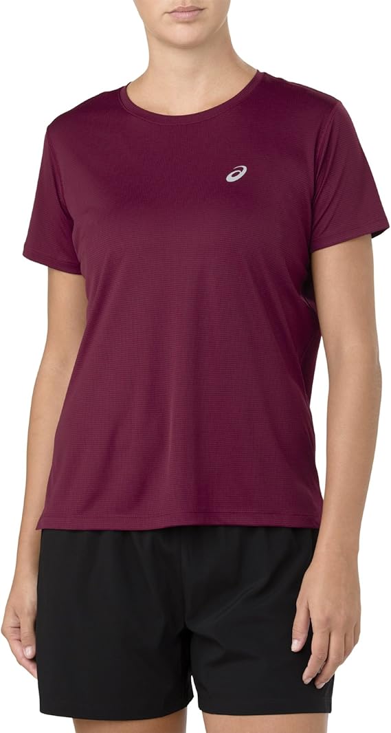 Buy ASICS Women's Plain Regular Fit Sports TShirt at Amazon.in