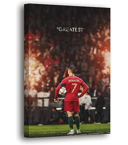 Amazon.com: Cristiano Ronaldo Bicycle Kick - Canvas Wall Art