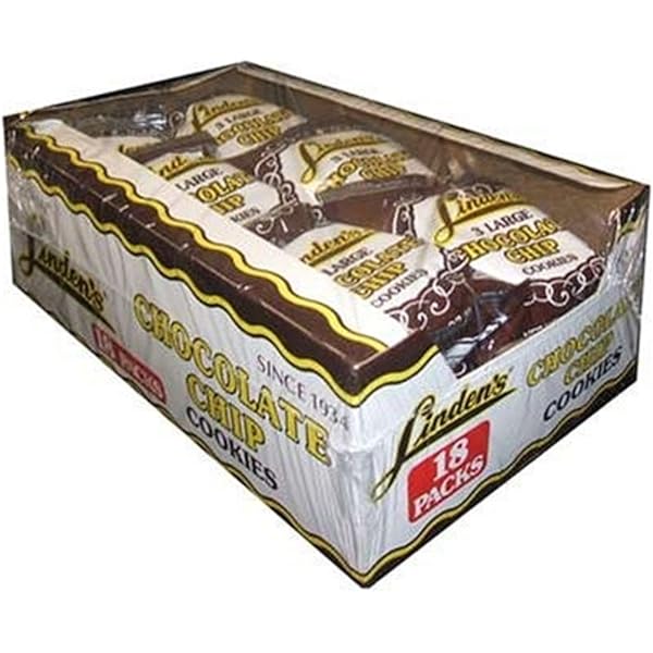 Amazon.com: Linden's Large Cookies, Chocolate Chip, 18 Count