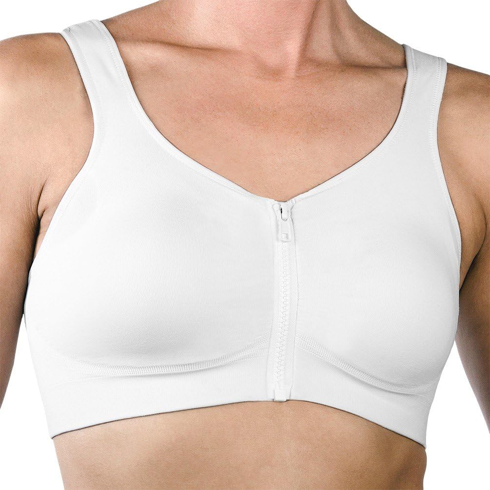 Fresh Comfort Seamless Zipper Front Close Bra