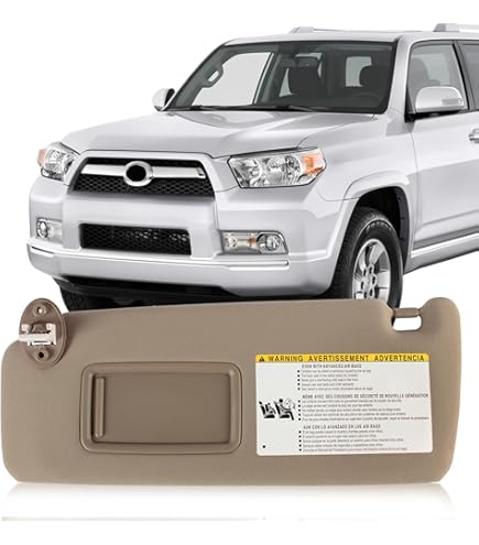 Amazon.com: Left Driver Side Sun Visor for 2010-2023 Toyota