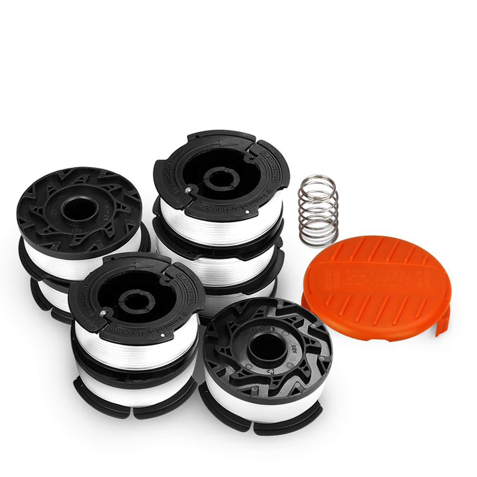 6481 Line String Trimmer Replacement Spool,30ft 0.065" for Black+Decker String Trimmers, Replacement Auto Feed Spool,Compatible with Black & Decker AF-100