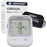 Omron Silver Upper Arm Blood Pressure Monitor