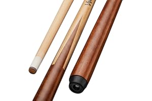 Viper by GLD Products unisex adult Viper Commercial House, 1 Piece Canadian Maple/Billiard Pool Cue, Brown, 48-Inch 18-Ounce US, 1 Count (Pack of 1)