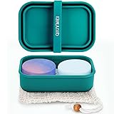QIUYMEI Silicone Travel Soap Container，Enhanced