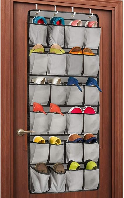 Unjumbly Over the Door Shoe Organizer 