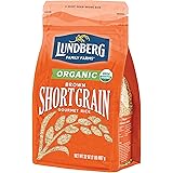 Lundberg Family Farms - Organic Brown Short Grain Rice, Subtle Nutty Aroma, Clings When Cooked, 100% Whole Grain, High Fiber,