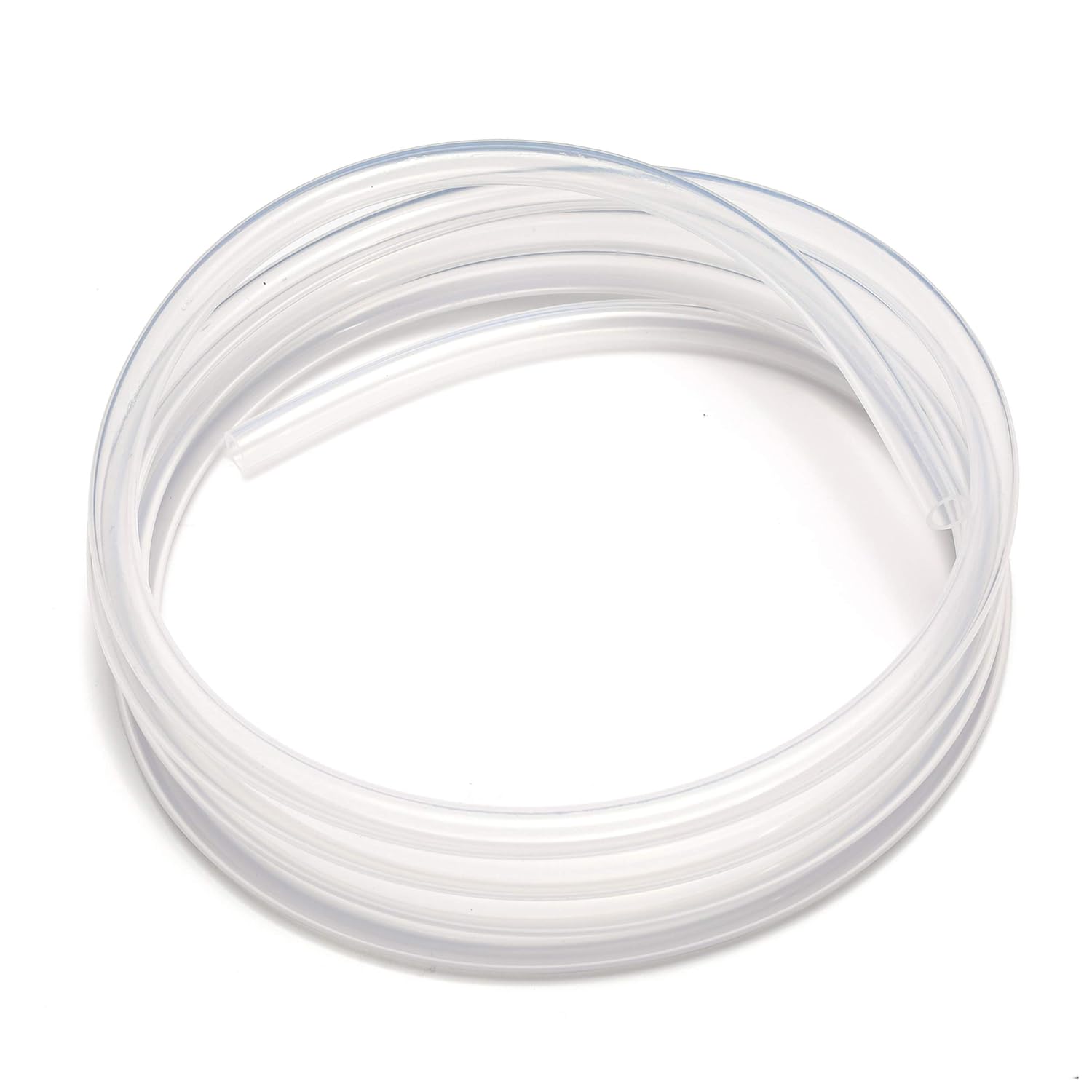 Multipurpose Flexible High Temp Clear Food Grade 3/8” ID x 1/2” OD 10 FT Silicone Tubing Hose Use for Aquarium Tube Pool Cleaning Agricultural Beer Brewing Wine Making