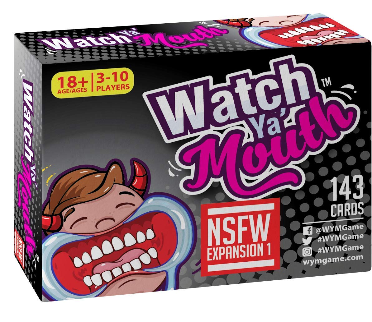 Watch Ya WYM002 Mouth Expansion 1, for All Mouthguard Card Game (Adult
