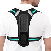 Posture Corrector Back Brace for Men Women Adjustable Upper Back Support | Lightweight Back Straightener Trainer for Daily Wear, Shoulder Alignment and Clavicle Support
