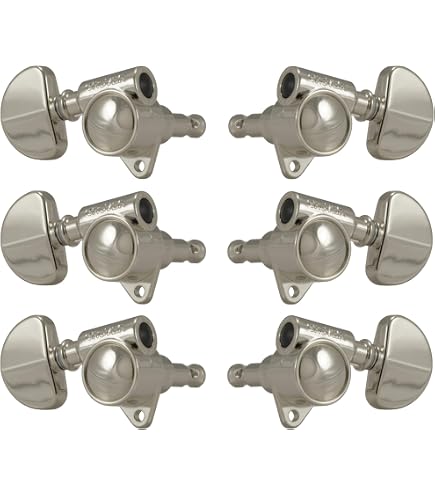 Amazon.com: Grover 102-18C Rotomatic 18:1 3 per Side Tuners