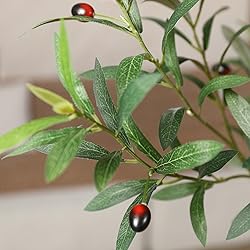 SOGUYI Olive Trees Artificial Indoor, 8 Feet Tall