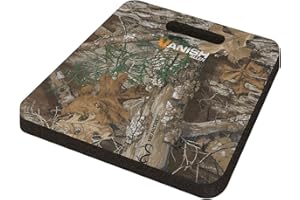 Allen Company - Vanish Hunting Foam Seat Cushion, 13 x 14 x 1 inches - (Mossy Oak Country, Realtree Edge, Olive Green)
