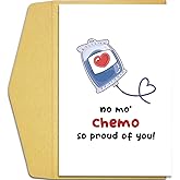 Qiliji Chemo Card - Cute & Funny Cancer Support Card for Men & Women, Finished Chemo & End of Chemotherapy Encouragement