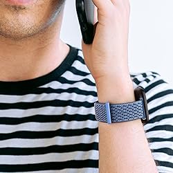 Vancle Nylon Bands for Fitbit Versa 4 Bands/Fitbit