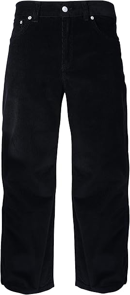 loose fit corduroy trousers