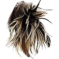 Creative Angler Saddle Hackle for Fly Tying, High-Grade Natural Rooster Feathers, Flies Tying Materials for Fishing