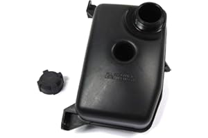 ATLANTIC BRITISH LTD. Expansion Tank with Cap PCF101590 NTC7161 for Land Rover Discovery I, Defender 300Tdi, and Range Rover Classic