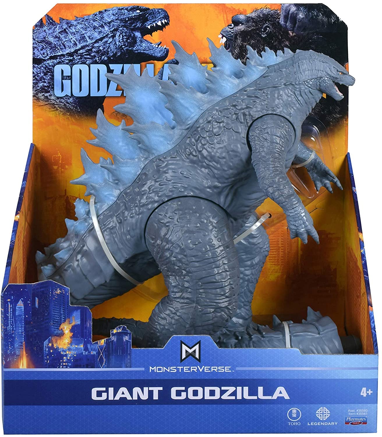 Godzilla Vs Kong Film Pvc Action Figure Light Sound Moving Toys Godzilla Gojira King of The Monsters Collectible Doll 15cm~33cm