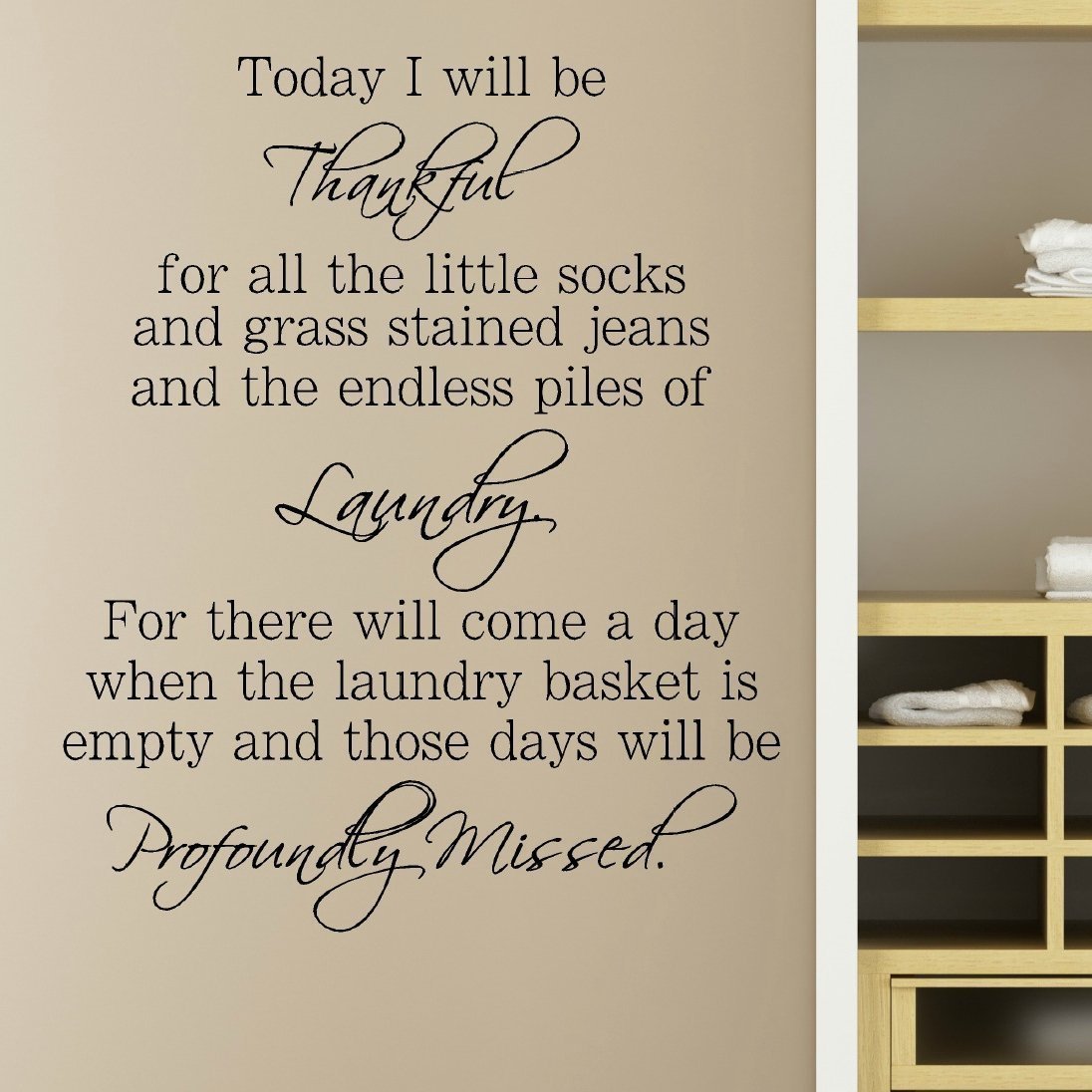 Amazon Com Laundry Room Wall Decal Laundry Room Quotes Laundry Room Wall Decor Choose From 30 Colors Several Sizes Handmade Laundry Room Quotes For Walls
