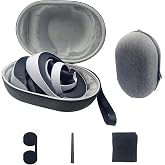 MVRPDXC Hard Carrying Case for PlayStation VR2 Gaming Headset and Touch Controllers Accessories, PS VR2 Protective Bag with Lens Protector Cover, PSVR2 Portable Case Suitable for Travel and Home