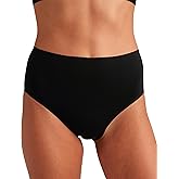 Saalt Seamless High Waisted Underwear - Womens Period Underwear - High-Rise Leakproof Panty - Made with Lycra Xtra Life - Reusable & Washable