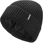 Ocatoma Beanie for Men Women Warm Winter Knit Cuffed Beanie Soft Warm Ski Hats Unisex