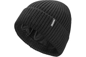 Ocatoma Beanie Hat for Men Women Warm Winter Knit Cuffed Beanie Soft Warm Ski Hats Toque Unisex Gifts for Men Women