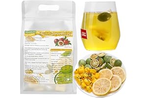 Kumquat Lemon Passion Fruit Tea 225g (15g *15 pack) Kumquat, lemon, passion fruit combination fruit tea, sour and sweet taste