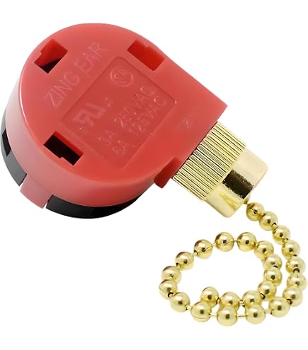 ZE-268S1 ZH 3 Speed 4 Wire Pull Chain Ceiling Fan Replacement