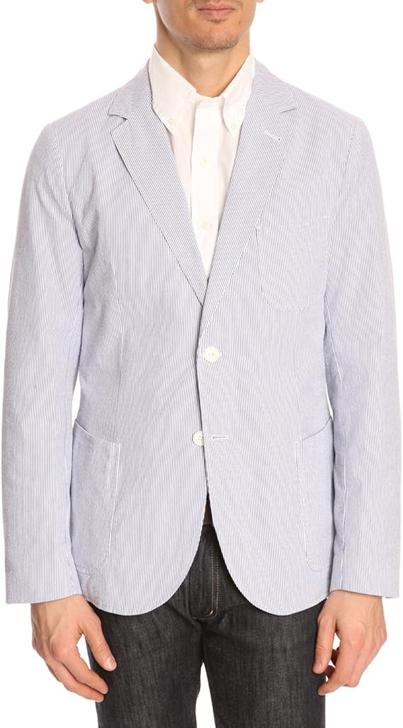 GANT Casual Jackets Men Unstructured Seersucker Jacket for men
