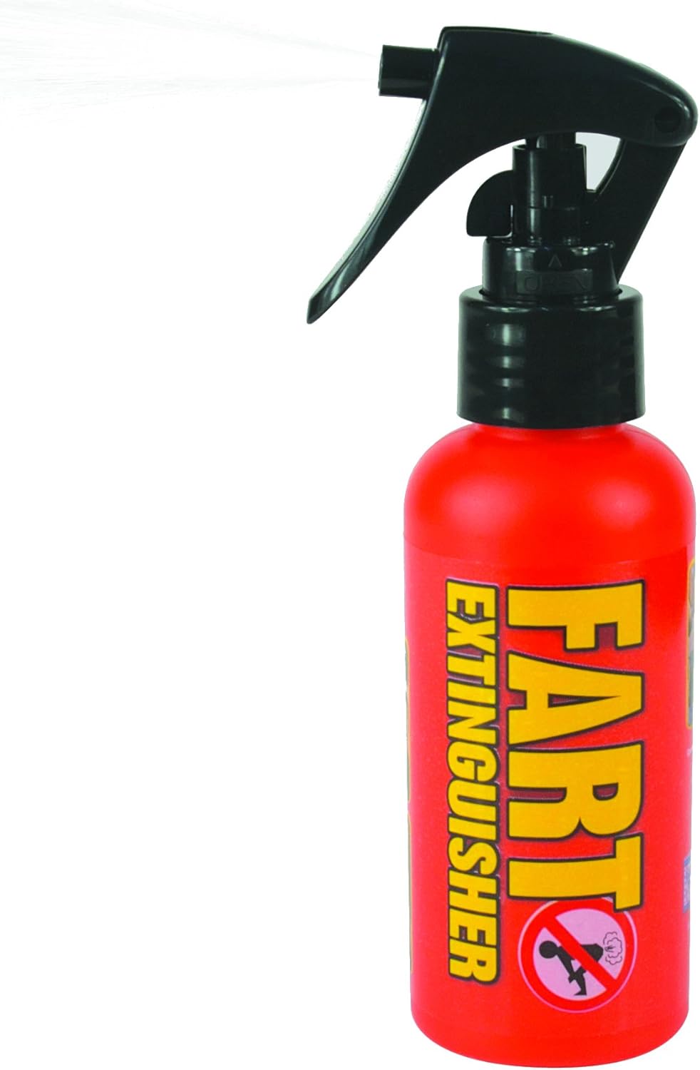 Funtime Gifts Fart Extinguisher Fragrance Spray, Red, 2.1 x 4 x 16.3 cm