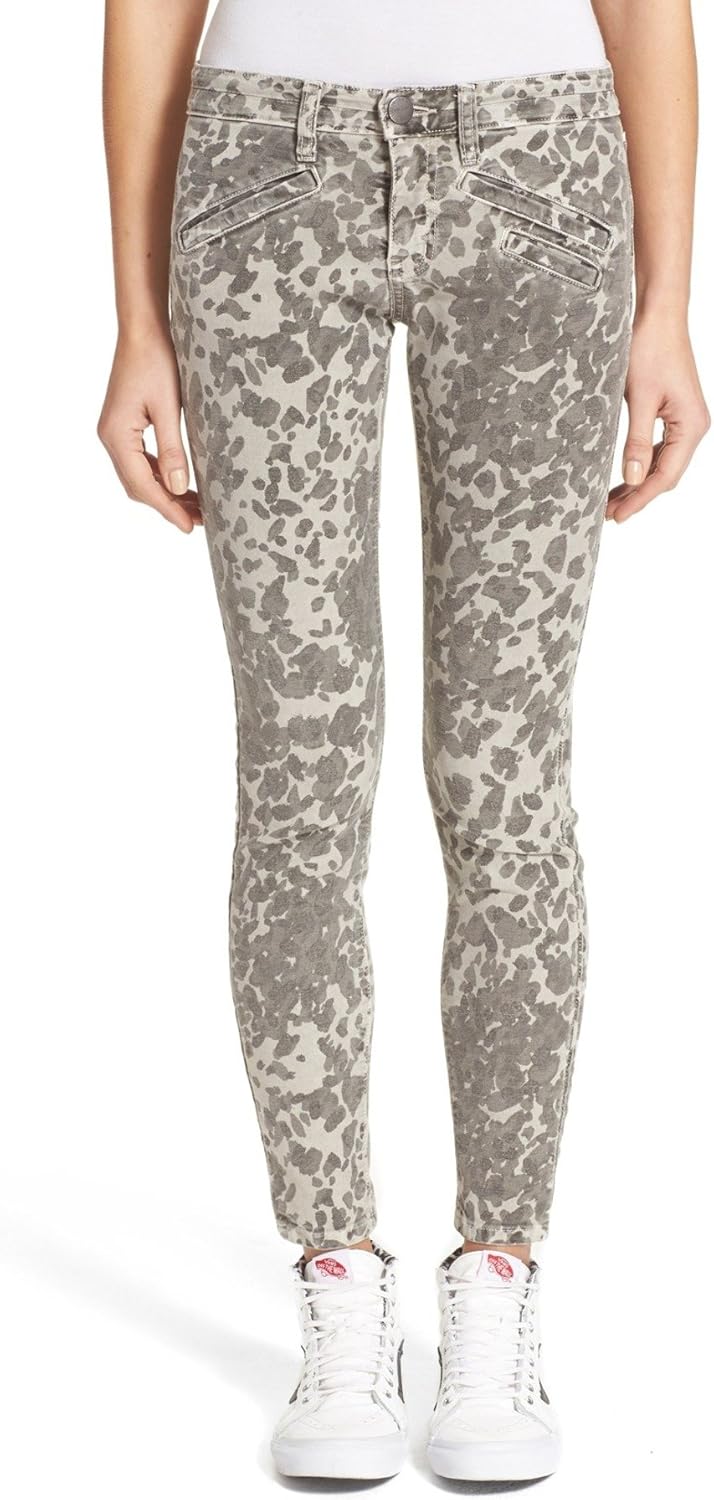 current elliott leopard jeans