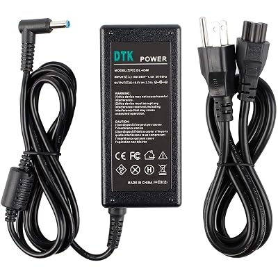 45W AC Adapter Power Supply For HP Pavilion 11 13 15 Stream 13 – 19.5V 2.31A, 4.5*3.0mm Connector, 3 Year Warranty