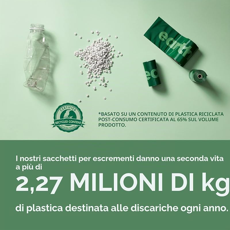 Sacchetti igienici per cani, a prova di perdite e extra resistenti, rotoli di ricarica, profumati alla lavanda, 600 pezzi