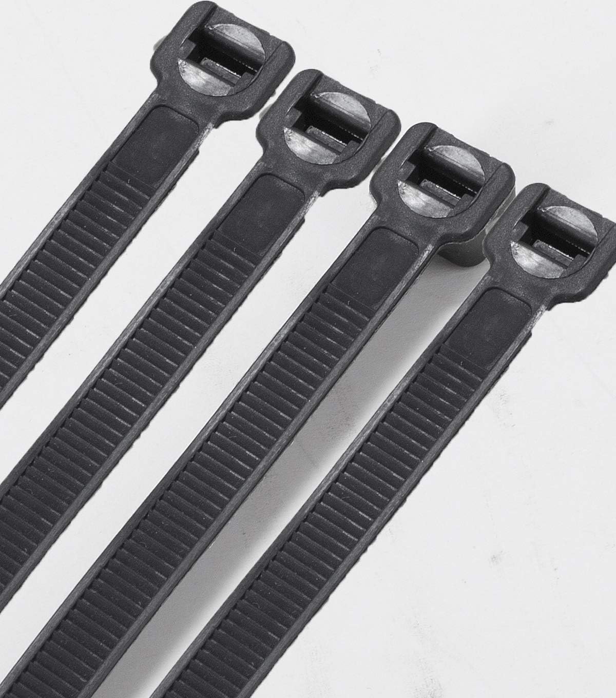 Cable Ties Heavy Duty 26 Inch,0.35 Inch/9mm Width, 50 Pieces, Strong Black Zip Ties with 200 Pounds Tensile Strength, Long Durable Nylon Black tie(50)