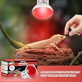 LUCKY HERP Reptile Heat Lamp 3 Pack 100W UVA Bearded Dragon Gecko Lizard view 4