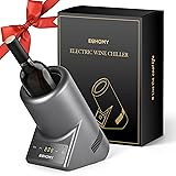 EUHOMY Wine Chiller Electric, Portable Wine Bottle