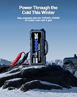 TOPDON JS3000 Jump Starter 3000A 12V Car Battery Booster 9L Gas/7L Diesel view 2