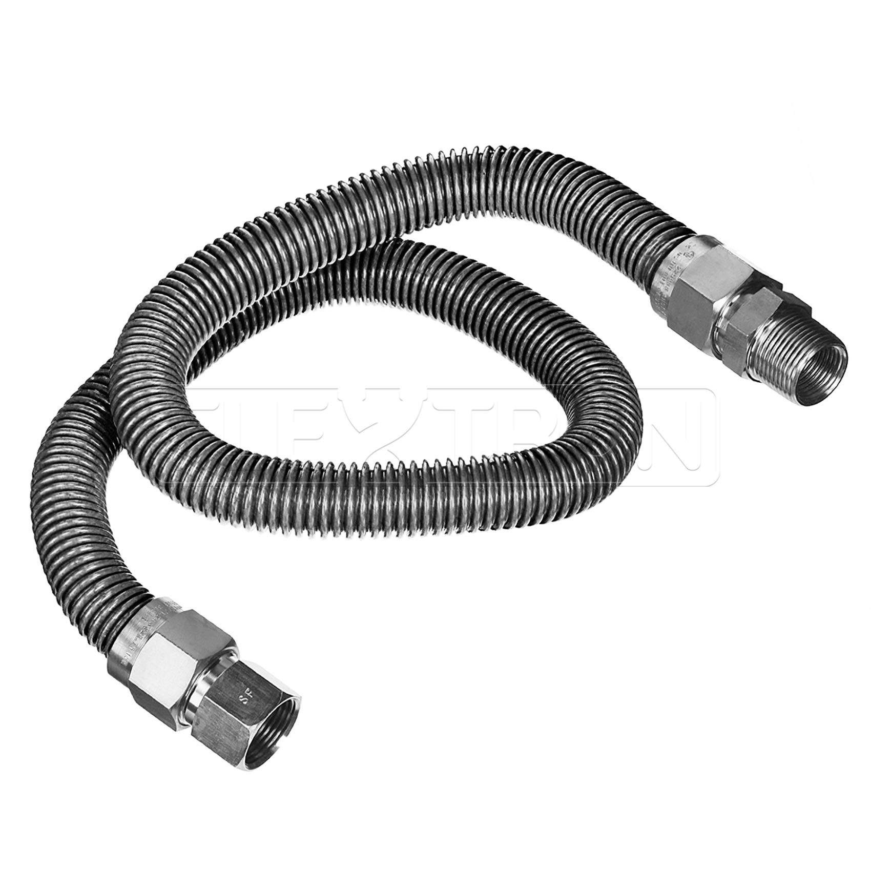 Highcraft GUHD-TT38-48K Gas Line Hose 1/2'' O.D. x