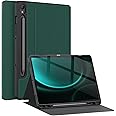 Soke Case for Samsung Galaxy Tab S9 FE 5G 2023 - Shockproof Stand Folio Case,Multi-Viewing Angles,Soft TPU Back Cover for Galaxy Tab S9 FE 10.9 inch Tablet,MidnightGreen