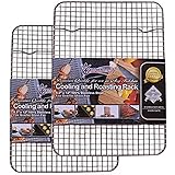 KITCHENATICS Quarter Sheet 100% Stainless Steel Roasting and Cooling Rack, 1/4 Sheet Rust Proof Rack with Multiple Welds, Thi